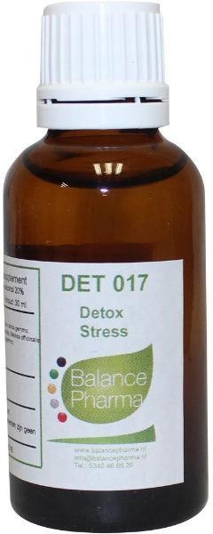 Balance Pharma DET017 Stressentgiftung (30Ml)