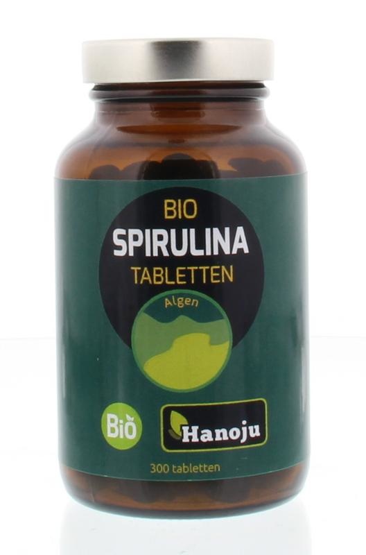 Hanoju Hanoju Spirulina 400 mg Bio (300 Tabletten)