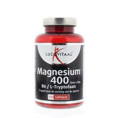 Lucovitaal Magnesium 400 mit B6 und L-Tryptophan (120 Kapseln)