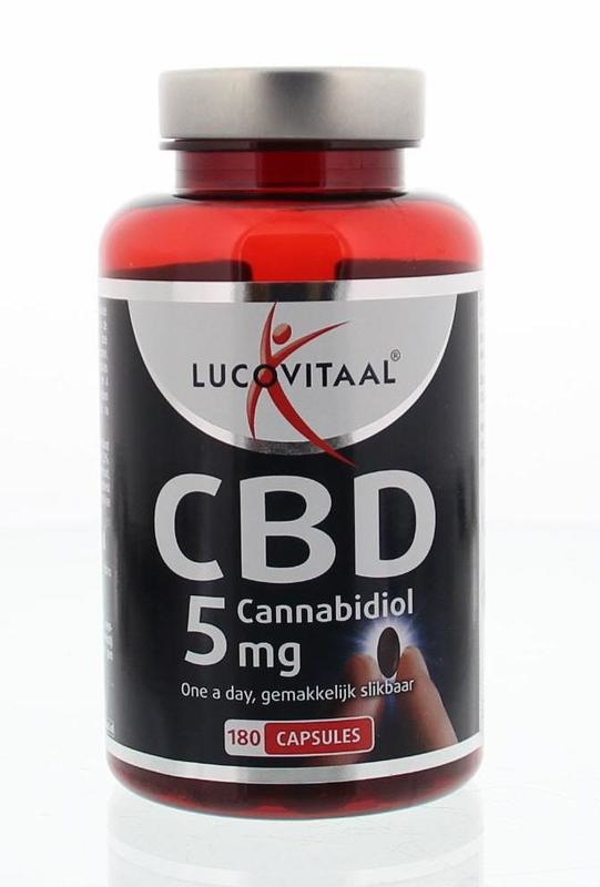 Lucovitaal Cannabidiol CBD 5 mg (180 Caps)