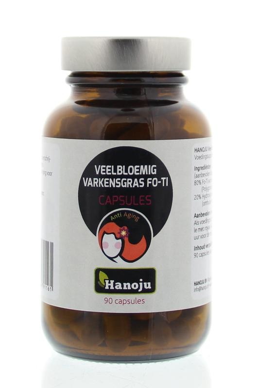 Hanoju Mehrblütiges Schweinegras fo-ti (90 Caps)