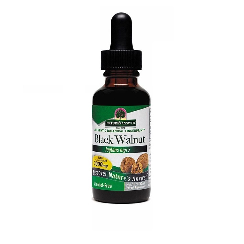 Natures Answer Schwarznuss-Extrakt 1: 1 alkoholfrei 2000 mg 30 Ml