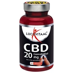 Lucovitaal Cannabidiol CBD 20 mg (90 Kapseln)