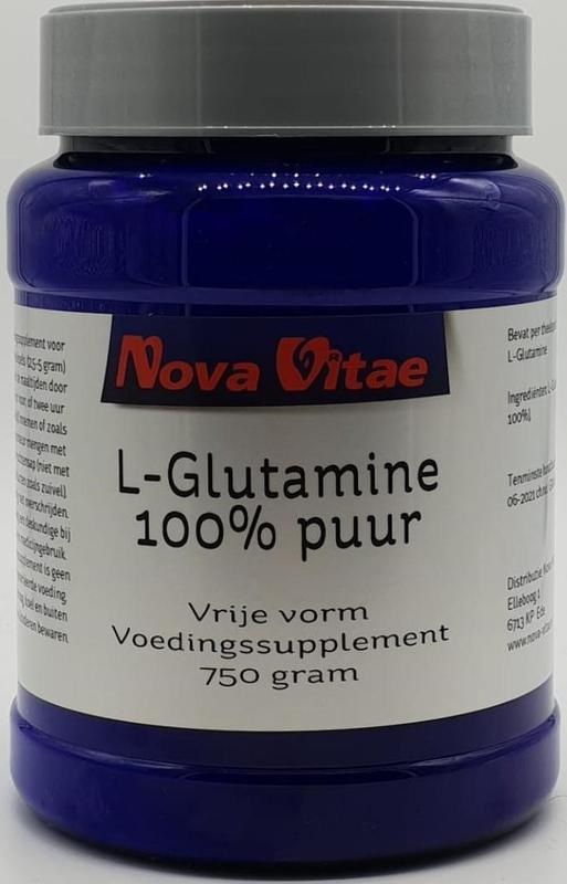 Nova Vitae Nova Vitae L-Glutamin 100 % rein (750 gr)