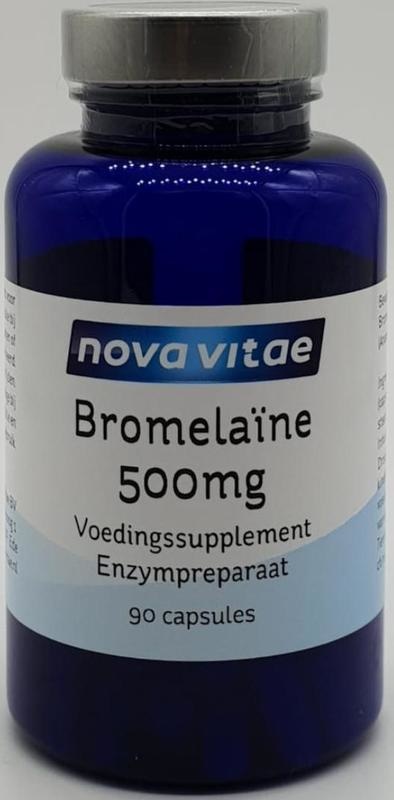 Nova Vitae Nova Vitae Bromelain 500 mg (90 Caps)