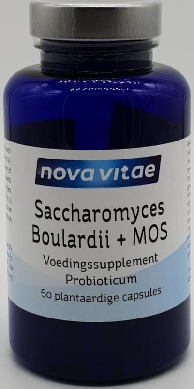 Nova Vitae Nova Vitae Saccharomyces Boulardii + MOS (60 Vegetarische Kapseln)