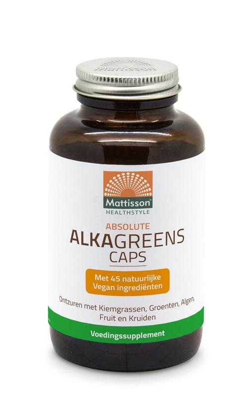 Mattisson Mattisson Absolute Alkagreens Kapseln 540 mg (180 vegetarische Kapseln)