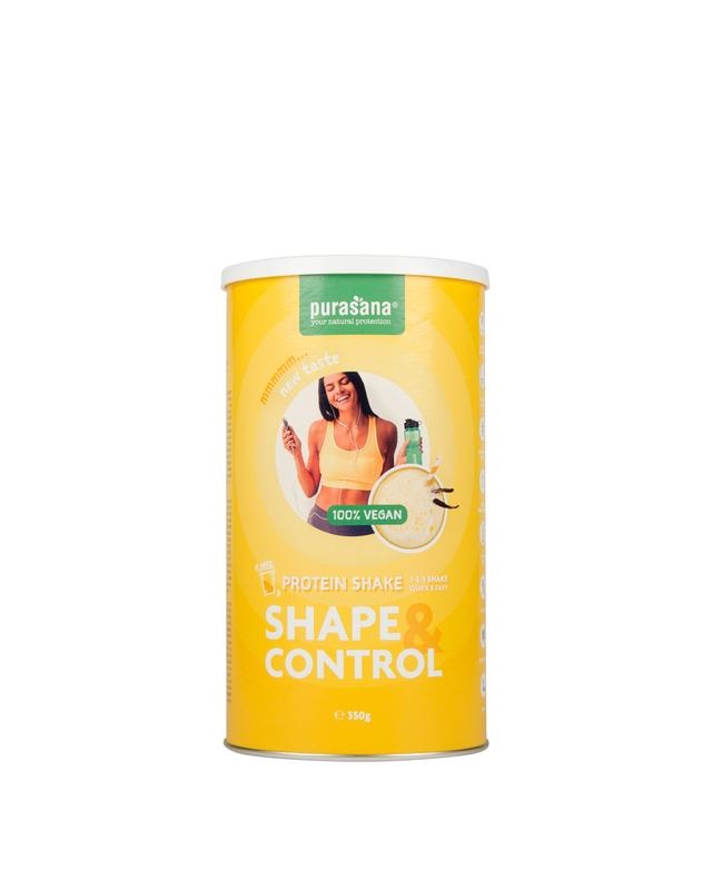 Purasana Shape & ContRol Proteinshake Vanille (350 gr)