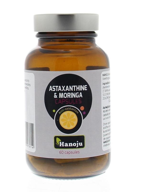 Hanoju Astaxanthin & Moringa (60 Caps)