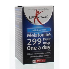 Lucovitaal Melatonin pur 0,299 mg (500 Tabletten)