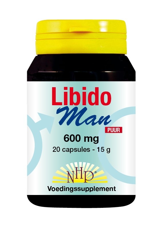 NHP NHP Man Libido 600mg Pure (20 Kapseln)