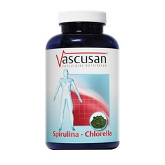 Vascusan Spirulina Chlorella (500 Tabletten)