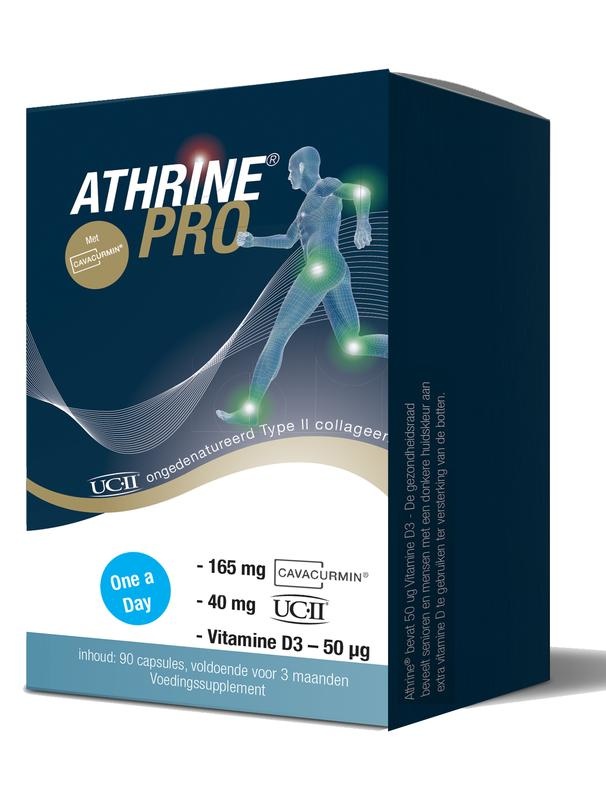 Athrine PRO - UC-II Cavacurmin und Vitamin D3 (90 Caps)