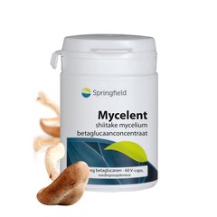 Springfield Mycelent Beta-Glucan-Konzentrat (60 vegetarische Kapseln)