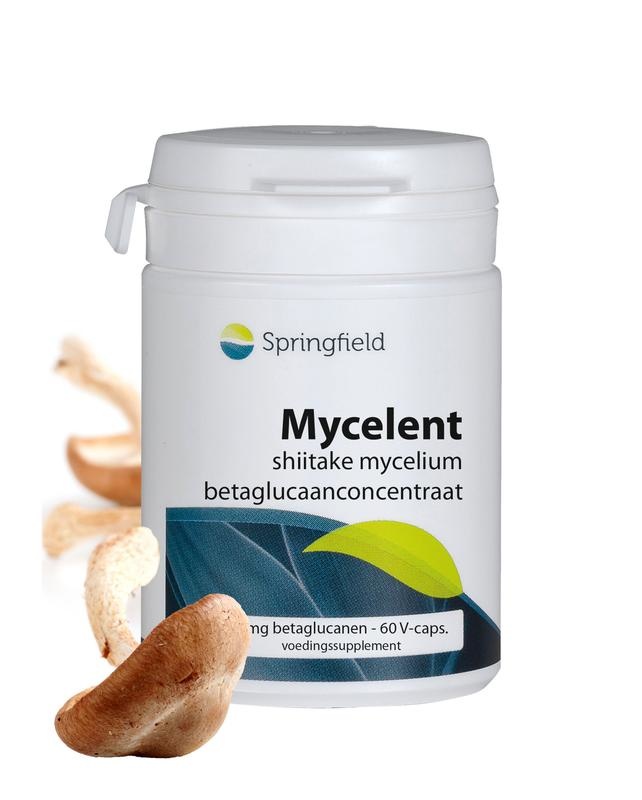 Springfield Springfield Mycelent Beta-Glucan-Konzentrat (60 vegetarische Kapseln)