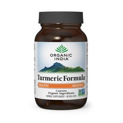 Organic India Kurkuma Formel Kurkuma Bio (90 Kapseln)