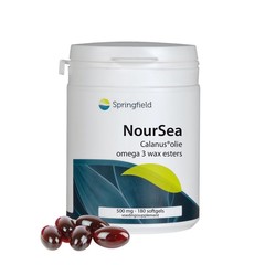 Springfield NourSea Calanusöl Omega-3-Wachsester (180 Weichkapseln)