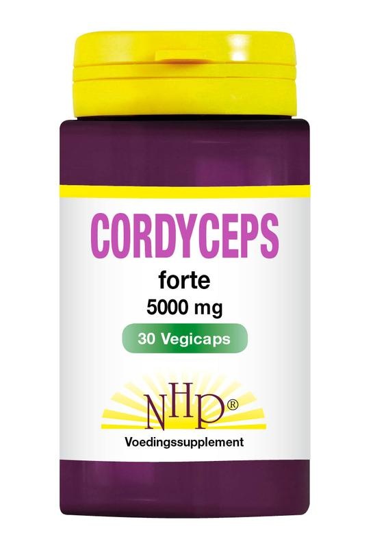 NHP NHP Cordyceps 5000 mg (30 vegetarische Kapseln)