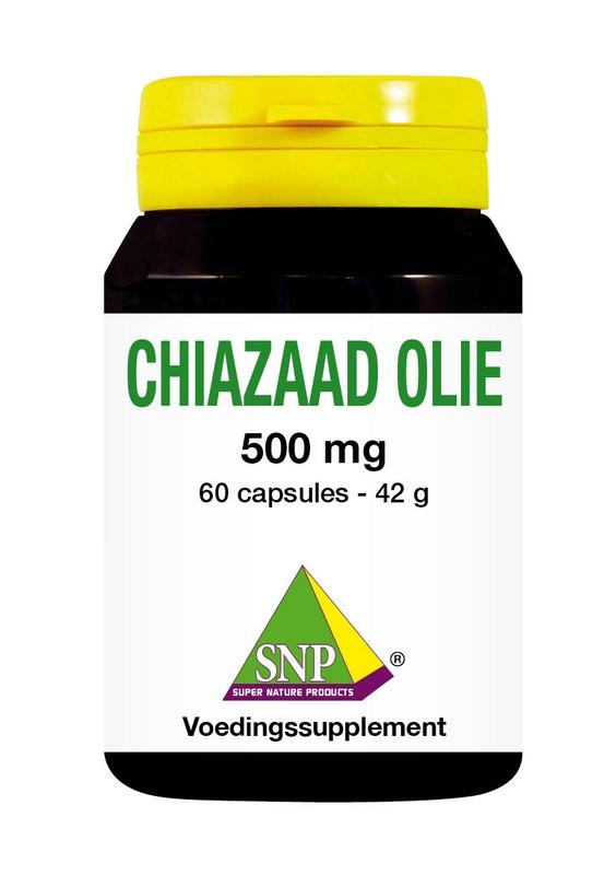 SNP SNP Chiasamenöl 500 mg (60 Kapseln)