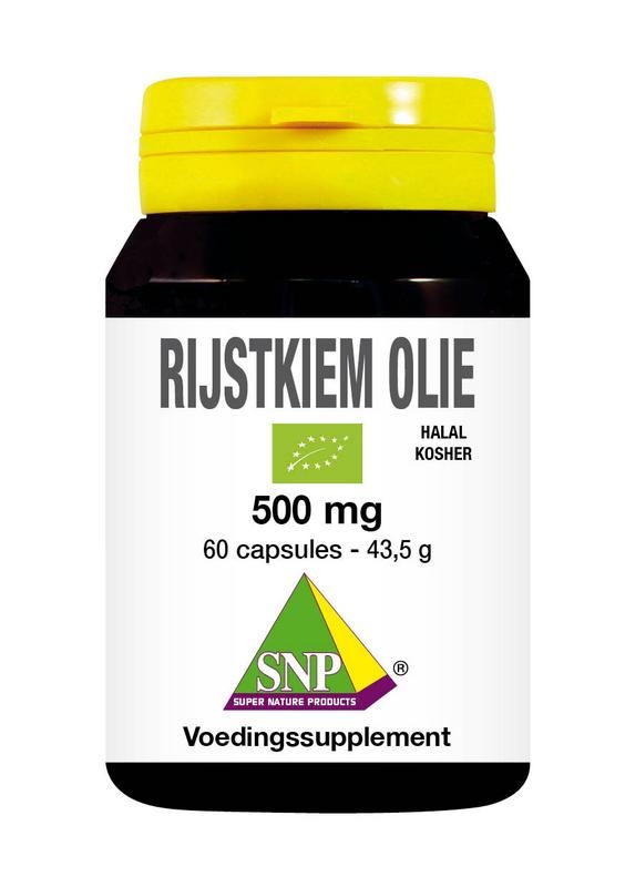 SNP Reiskeimöl Halal Koscher (60 Caps)