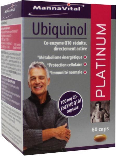 Mannavital Ubiquinol Platin (60 Caps)