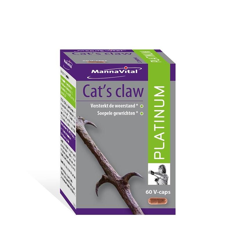 Mannavital Cats Claw Platin (60 Caps)