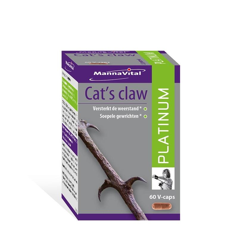 Mannavital Mannavital Cats Claw Platin (60 Kapseln)