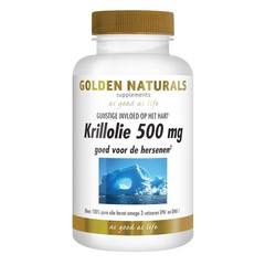 Golden Naturals Krillöl 500 mg 180 Softgels