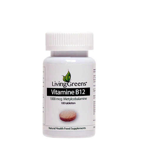 Livinggreens Vitamin B12 Methylcobalamin 1000 µg (180 Tab)