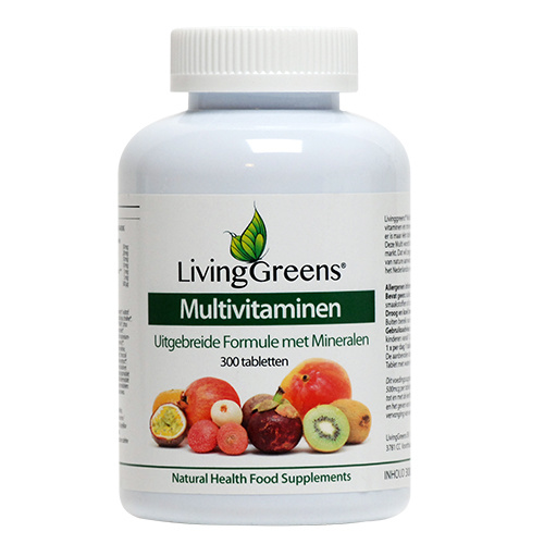Livinggreens Multivitamin- und Mineralstoff-Antioxidans (300 Tab)