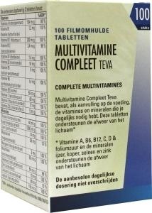 Teva Multivitamin komplett (100 Tab)