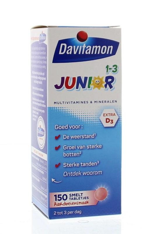 Davitamon Junior 1+ Schmelztabette (150 Tab)