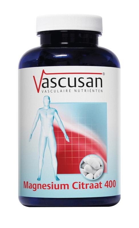 Vascusan Magnesiumcitrat 400 (200 Tab)