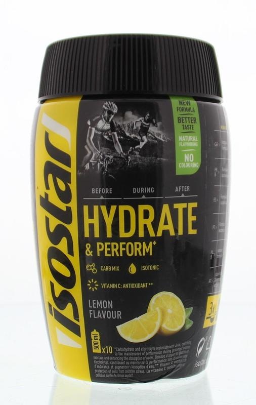 Isostar Hydrate & Perform Zitrone (400 gr)