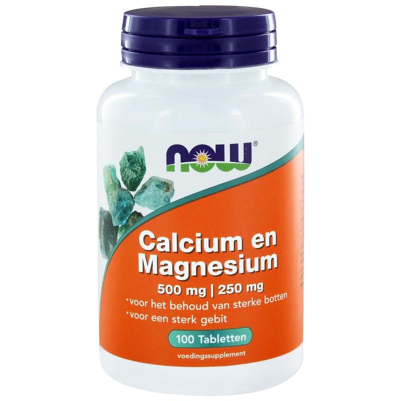 NOW Kalzium Magnesium 500/250 mg 100 Tab