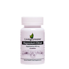 Livinggreens Magnesiumcitrat 400 mg (60 Tabletten)