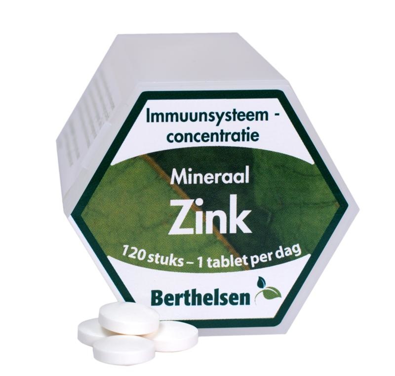 Berthelsen Berthelsen Zinkgluconat 20 mg (120 Tabletten)