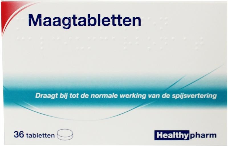 Healthypharm Healthypharm Magentabletten Calciumcarbonat (36 Tabletten)