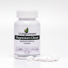 Livinggreens Magnesiumcitrat 400 mg (120 Tab)