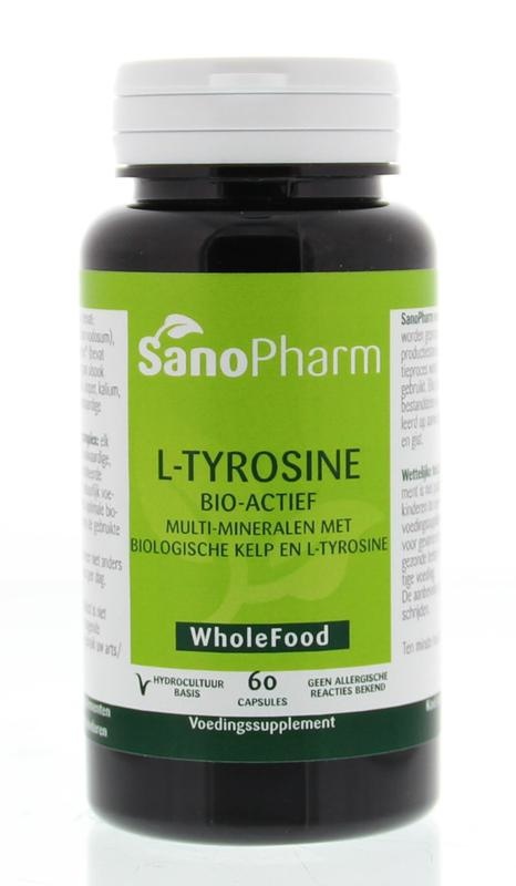 Sanopharm L-Tyrosin Plus Vollwertkost (60 Caps)