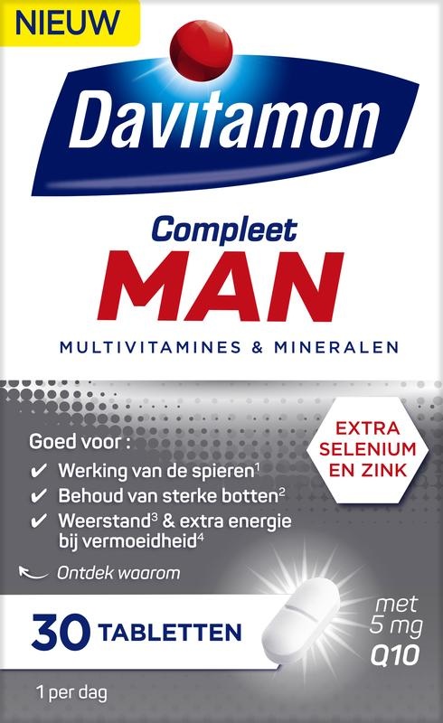 Davitamon Davitamon Vollständiger Mann (30 Tabletten)
