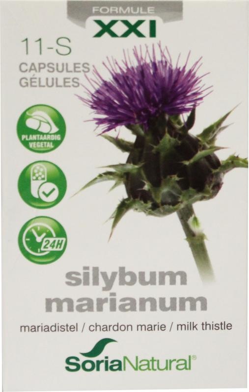 Soria Silybum marianum XXI 11-S (30 Caps)