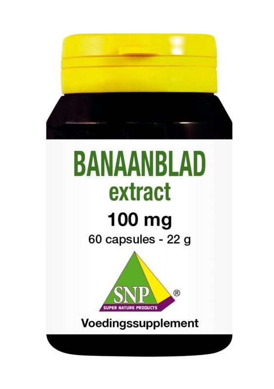 SNP Bananenblattextrakt (60 Caps)