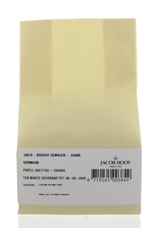 Jacob Hooy Koenjit / Kurkuma Rhiz lang gemahlen (250 gr)