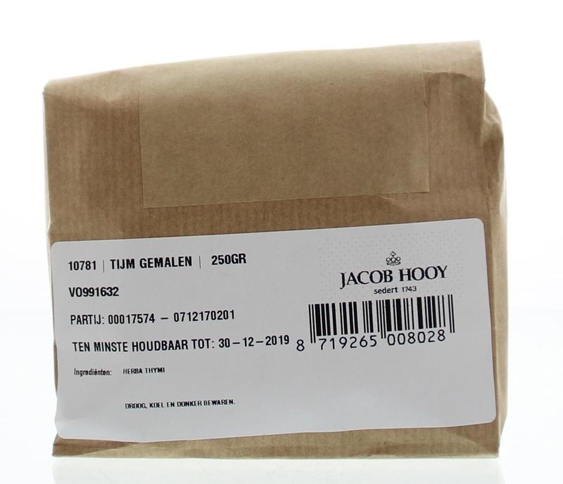 Jacob Hooy Thymian gemahlen (250 gr)