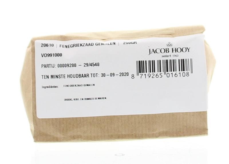 Jacob Hooy Bockshornklee gemahlen (250 gr)