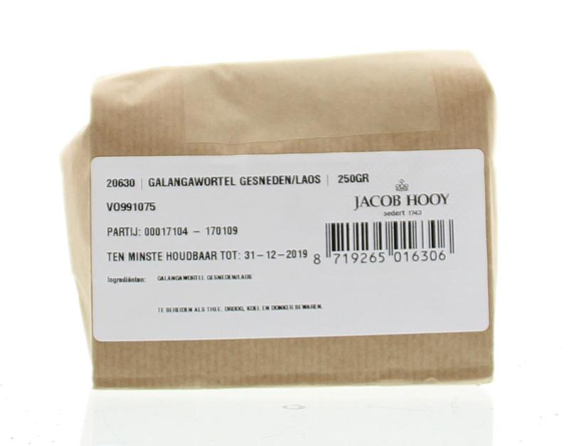 Jacob Hooy Galgantwurzel geschnitten / Galgant (250 gr)