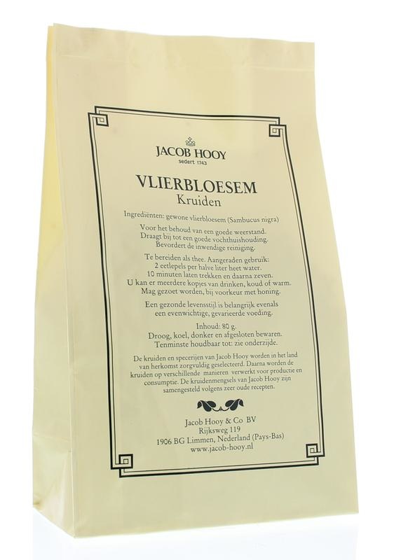 Jacob Hooy Holunderblüten (gelber Beutel) (80 gr)
