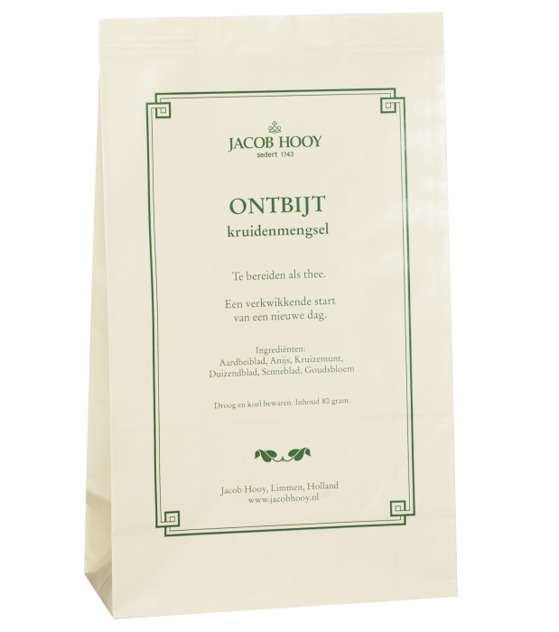 Jacob Hooy Jacob Hooy Frühstückskräuter (gelber Beutel) (80 gr)