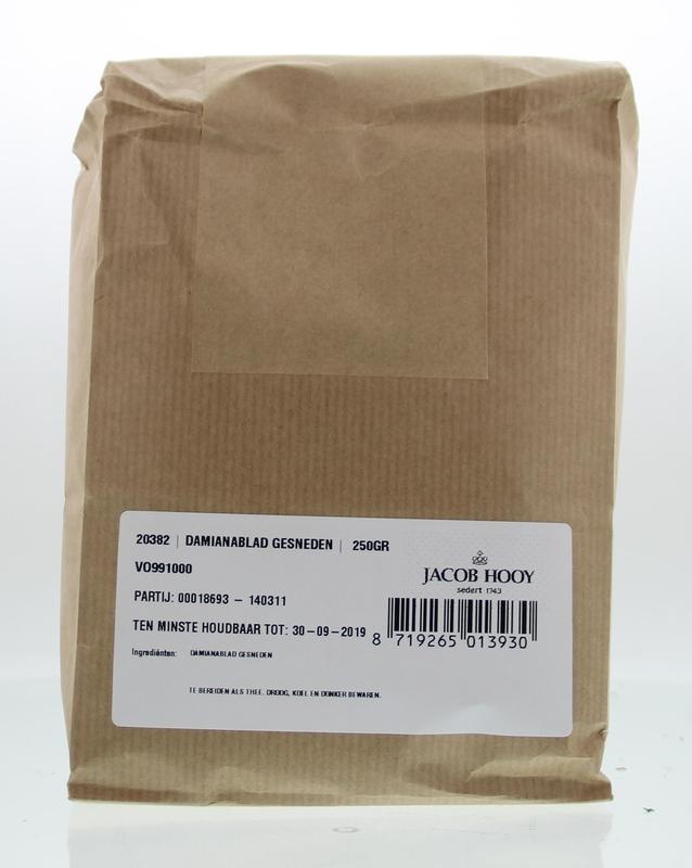 Jacob Hooy Damiana-Blattschnitt (250 gr)